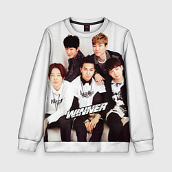 Свитшот детский Winner Boys, цвет: 3D-белый