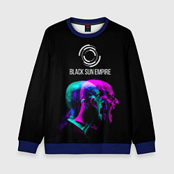 Свитшот детский Black Sun Empire Rage, цвет: 3D-синий