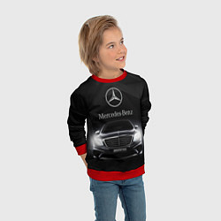 Свитшот детский Mercedes, цвет: 3D-красный — фото 2