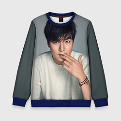Свитшот детский Lee Min Ho, цвет: 3D-синий