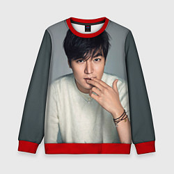 Свитшот детский Lee Min Ho, цвет: 3D-красный
