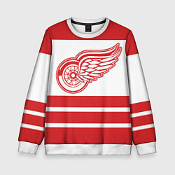 Свитшот детский Detroit Red Wings, цвет: 3D-белый