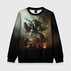 Свитшот детский Титан, цвет: 3D-черный