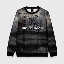 Свитшот детский Nickelback Repository, цвет: 3D-черный