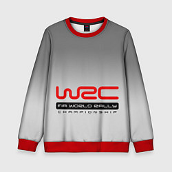 Свитшот детский WRC, цвет: 3D-красный