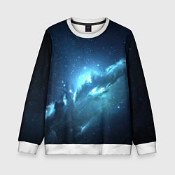 Свитшот детский Atlantis Nebula, цвет: 3D-белый