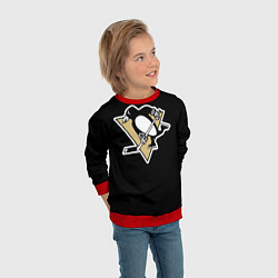 Свитшот детский Pittsburgh Penguins: Crosby, цвет: 3D-красный — фото 2