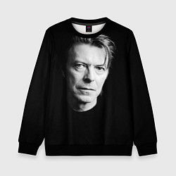 Свитшот детский David Bowie: Black Face, цвет: 3D-черный