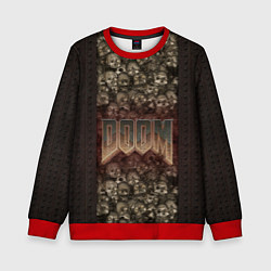 Свитшот детский DOOM Skulls, цвет: 3D-красный