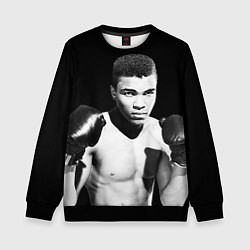 Свитшот детский Muhammad Ali, цвет: 3D-черный