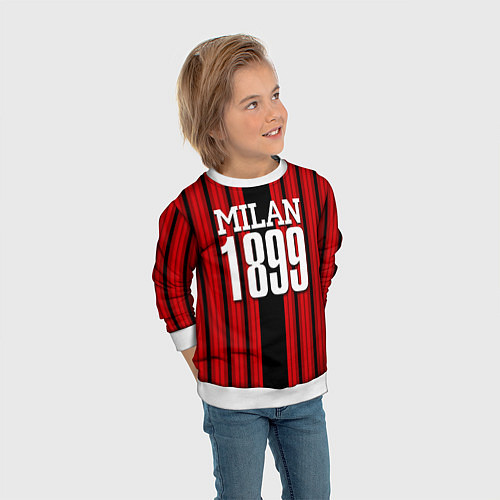 Детский свитшот Milan 1899 / 3D-Белый – фото 3
