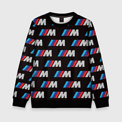 Свитшот детский BMW M, цвет: 3D-черный