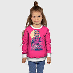 Свитшот детский If juking hate these people, цвет: 3D-белый — фото 2