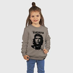 Свитшот хлопковый детский Che Guevara, цвет: утренний латте — фото 2