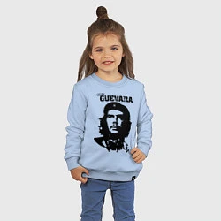 Свитшот хлопковый детский Che Guevara, цвет: мягкое небо — фото 2