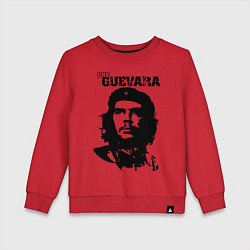 Свитшот хлопковый детский Che Guevara, цвет: красный