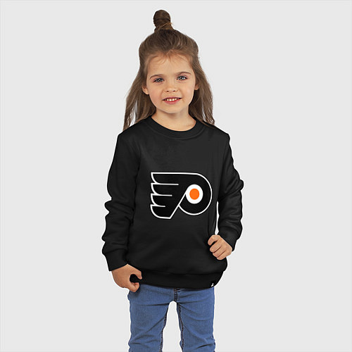 Детский свитшот Philadelphia Flyers / Черный – фото 3