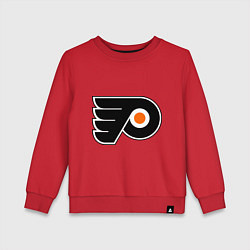 Свитшот хлопковый детский Philadelphia Flyers, цвет: красный