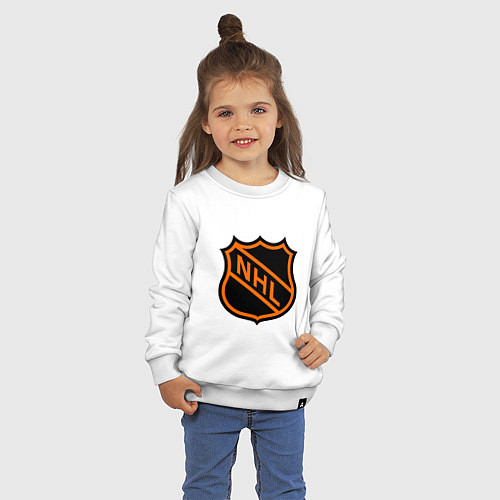 Детский свитшот NHL / Белый – фото 3