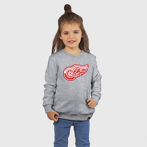 Детский свитшот Detroit Red Wings / Меланж – фото 3