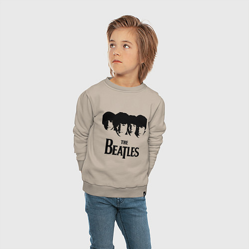 Детский свитшот The Beatles: Faces / Миндальный – фото 4