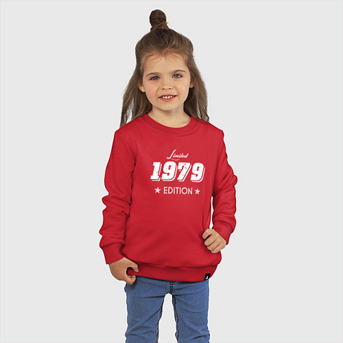 Детский свитшот Limited Edition 1979 / Красный – фото 3