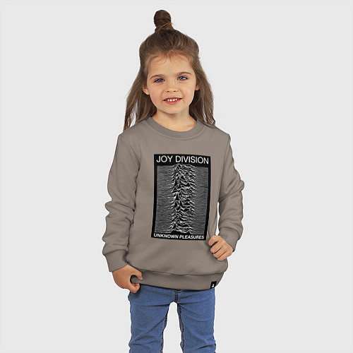 Детский свитшот Joy Division: Unknown Pleasures / Утренний латте – фото 3