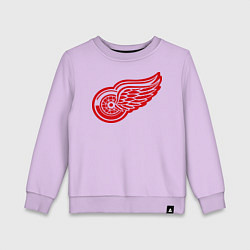 Свитшот хлопковый детский Detroit Red Wings: Pavel Datsyuk, цвет: лаванда