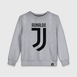 Свитшот хлопковый детский Ronaldo CR7, цвет: меланж