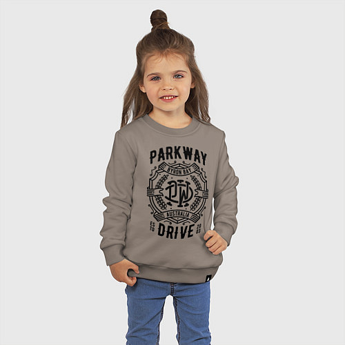 Детский свитшот Parkway Drive: Australia / Утренний латте – фото 3