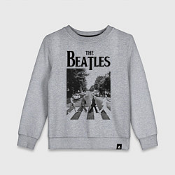 Свитшот хлопковый детский The Beatles: Mono Abbey Road, цвет: меланж