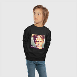 Свитшот хлопковый детский Keep Calm & Love Niall Horan, цвет: черный — фото 2