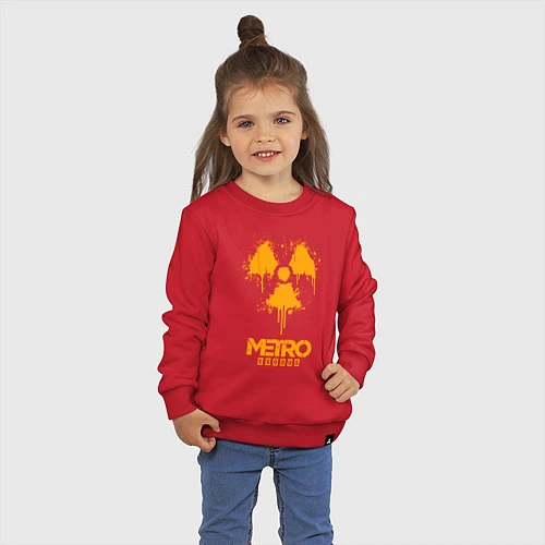 Детский свитшот METRO EXODUS / Красный – фото 3