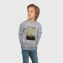 Свитшот хлопковый детский The Witcher, цвет: меланж — фото 2