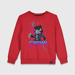 Детский свитшот Brawl Stars CROW