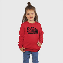 Свитшот хлопковый детский Eminem Slim Shady, цвет: красный — фото 2