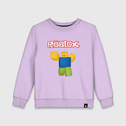 Свитшот хлопковый детский ROBLOX, цвет: лаванда