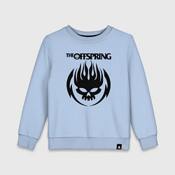 Свитшот хлопковый детский THE OFFSPRING, цвет: мягкое небо