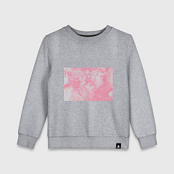 Свитшот хлопковый детский Розовая Богемия, цвет: меланж