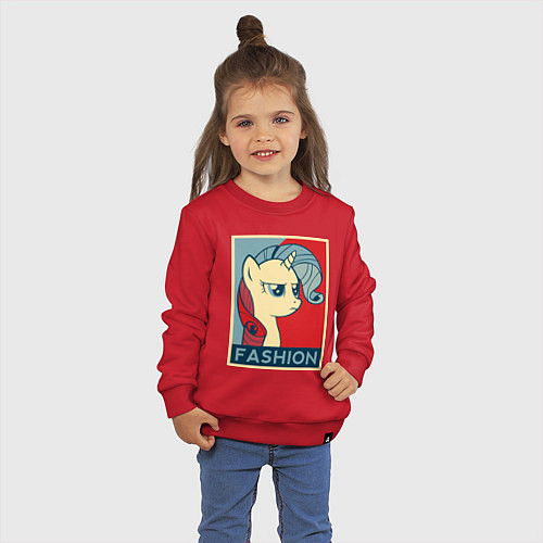 Детский свитшот Trixie Fashion / Красный – фото 3