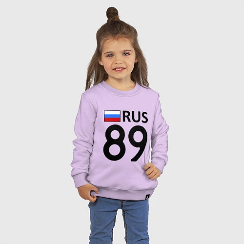 Детский свитшот RUS 89 / Лаванда – фото 3
