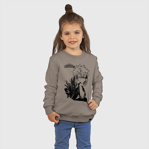 Детский свитшот Моя геройская академия / Утренний латте – фото 3