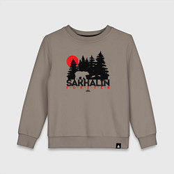 Детский свитшот Sakhalin forever