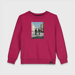 Свитшот хлопковый детский Pink Floyd, цвет: маджента