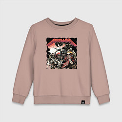 Детский свитшот METALLICA HARD ROCK