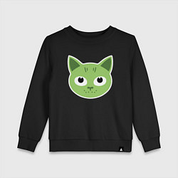 Детский свитшот Green Cat