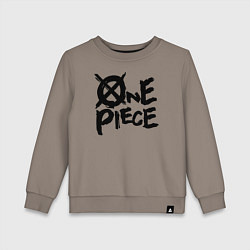 Детский свитшот One Piece Большой куш лого