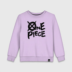 Детский свитшот One Piece Большой куш лого