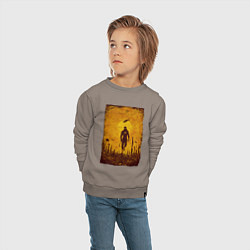 Свитшот хлопковый детский FREEMAN HALF-LIFE 2 Z, цвет: утренний латте — фото 2