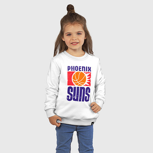 Детский свитшот Phoenix Suns / Белый – фото 3